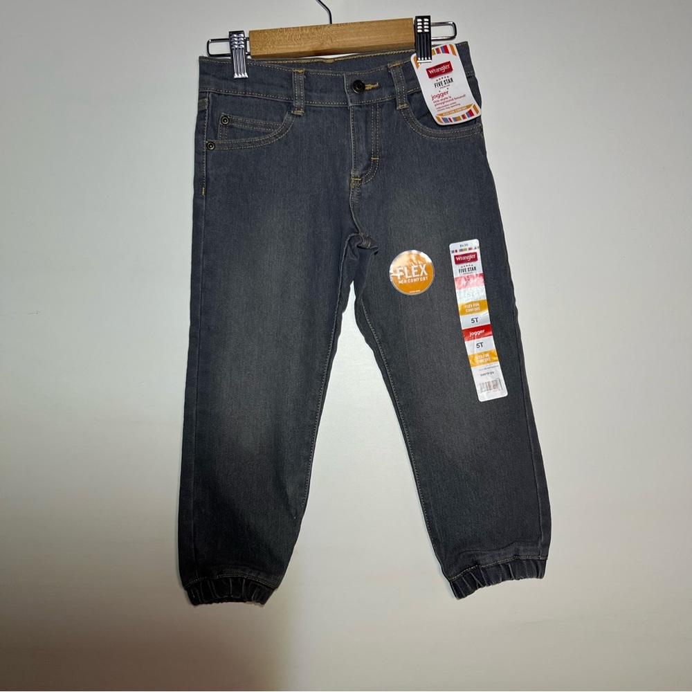 Wrangler boys diva star jogger pants jeans gray